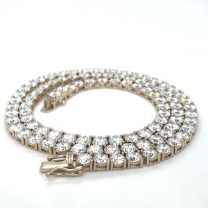 50pt Lab Diamond Tennis Necklace